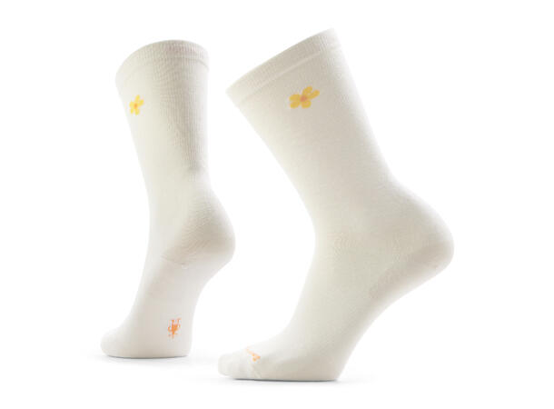 W Everyday Groovy Bloom Crew Socks 