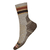 Hike Light Cushion Striped Mid Crew Sock Taupe/Natural Marl M (38-41) 