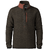 M Second Cut Fleece 1/2 Zip Burnt Sienna XXL 
