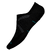 W Run Zero Cushion No Show Socks Black S (34-37) 