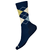 Everyday Diamond Jim Argyle Crew Socks Deep Navy M (38-41) 