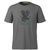 M Moose Mode Active Short Sleeve Gra Light Gray Heather M 