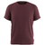M Merino Triblend Short Sleeve Tee Mahogany XS 
