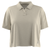 W Merino Triblend Crop Polo Bisque XS 