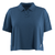 W Merino Triblend Crop Polo Inkstone XS 