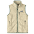 W Retro Pile Vest Natural w/Ellwood Green XS 