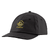Graphic Trad Cap Relax Rocks: Black OS (One Size) 