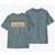 M Take a Stand Responsibili-Tee Rainbow Run: Blue Sage XS 
