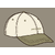 Fitz Roy Icon Trad Cap T Logo: Brh Wht w/Gmtr Grn OS (One Size) 