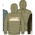 M Boardshort Logo Uprisal Hoody Gumtree Green XS 