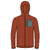 M R1 Air Full-Zip Hoody Coal Orange XS 