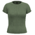 W's Rib Knit Top Plant Green XS 