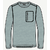 M L/S Cap Cool Sun Shirt Thermal Blue - Thin Ice X-Dye XS 