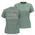 W Cap Cool Sun Shirt - Fitz Roy Approach Mixed Green - Light Mixed Green X XS 