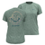 W's Cap Cool Daily Shirt - Rock & Relax Mixed Green - Light Mixed Green X XS 