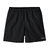 M Baggies Shorts - 5 in. Black w/Black XS 