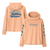 K's Cap SW Hoody Ecotones: Chickweed Peach XS (5-6 år) 