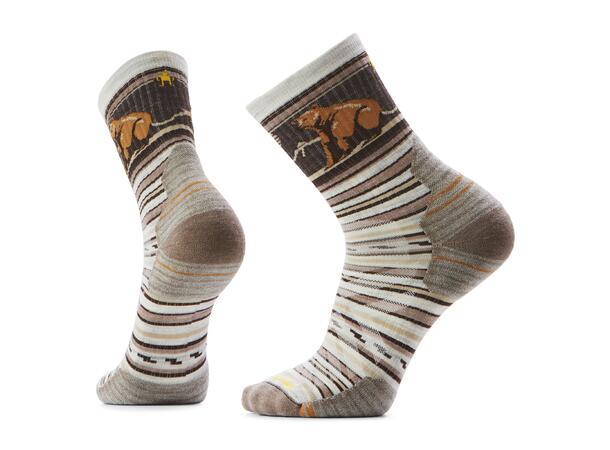 Hike Targeted Bear Stripe Mid Crew 