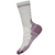 W Hike Light Cushion Crew Socks Ash/Purple Dawn M (38-41) 