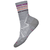 W Run Zero Cushion Mid Crew Socks Light Gray M (38-41) 