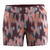 W Hike 4" Short Mahogany Glitch Floral XS 