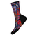 W Trail Run Targ Cush Meadow Print Crew Navy S (34-37) 