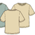 W Daily Easy Cut T-Shirt Undyed Natural XS 