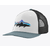 Fitz Roy Trout Trucker Hat White w/Blue Sage OS (One Size) 