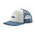 Take a Stand Trucker Hat Stand Up Trout: White OS (One Size) 