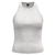 W's Rib Knit Tank White XS 
