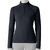 W Cap MW Zip Neck Ink Black L 