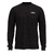 M L/S Cap Cool Mrno Blnd Shrt - Fz Ry FH Black S 