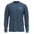M L/S Cap Cool Mrno Blnd Shrt - Fz Ry FH Freshwater Blue S 