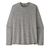 M's L/S Cap Cool Daily Shirt Feather Grey XS 