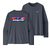 M L/S Cap Cool Daily Shirt - Board Logo Smolder Blue - Light Smolder Blue X XS 