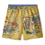 Baby Baggies Shorts Parallel Lines: Surf Yellow 6M (3-6M) 