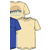 K Cap SW T-Shirt Rge Rse Mnlght: Btrcp Ylw XS (5-6 år) 