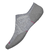 W Run Zero Cushion No Show Socks Light Gray S (34-37) 