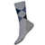 Everyday Diamond Jim Argyle Crew Socks Light Gray M (38-41) 