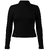 W Active Merino Movement Mock Neck Black M 