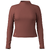 W Active Merino Movement Mock Neck Burnt Sienna L 
