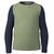 Kids' Classic Merino Blend Base Layer Cr Green Tea L 
