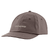 Graphic Trad Cap Text Logo: Crimini Taupe OS (One Size) 