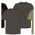 M Daily Pocket Tee Forge Grey XS 