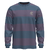 M's L/S MW Relax Rocks T-Shirt Heritage Stripe: Puddle Purple XS 