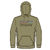 M P-6 Logo Uprisal Hoody P-6 Outline: Gumtree Green XS 