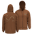 M's Findiver Patch Daily Full-Zip Hoody Earthworm Brown XS 