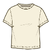 W Trail Harbor Tee Birch White XS 
