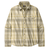 M's L/S LW Fjord Flannel Shirt Coastal Plaid: Natural S 