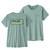 W Cap Cool Daily Shirt - Boardshort Logo Mixed Green - Light Mixed Green X XS 